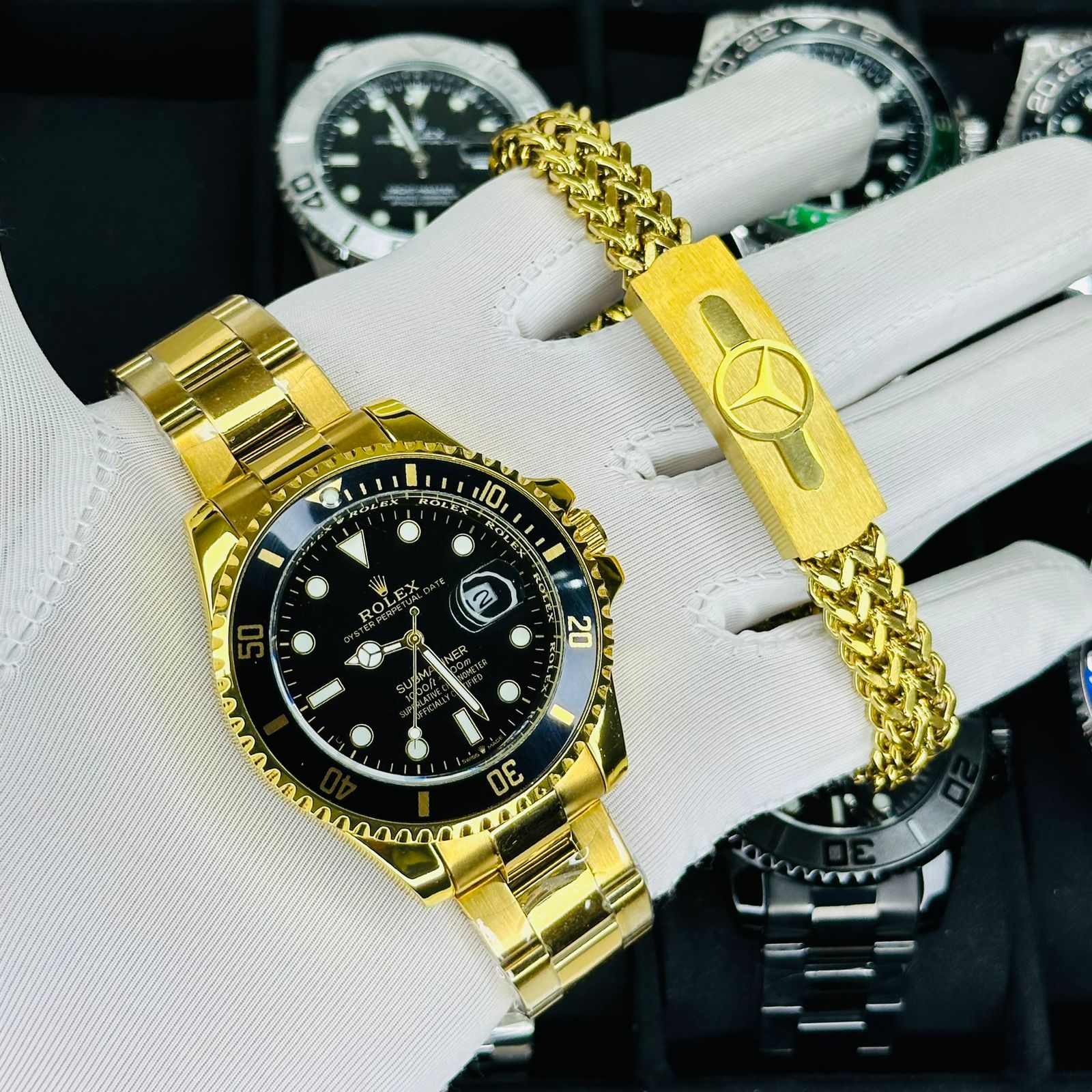 Premium Submariner Watches & Bracelet Combo